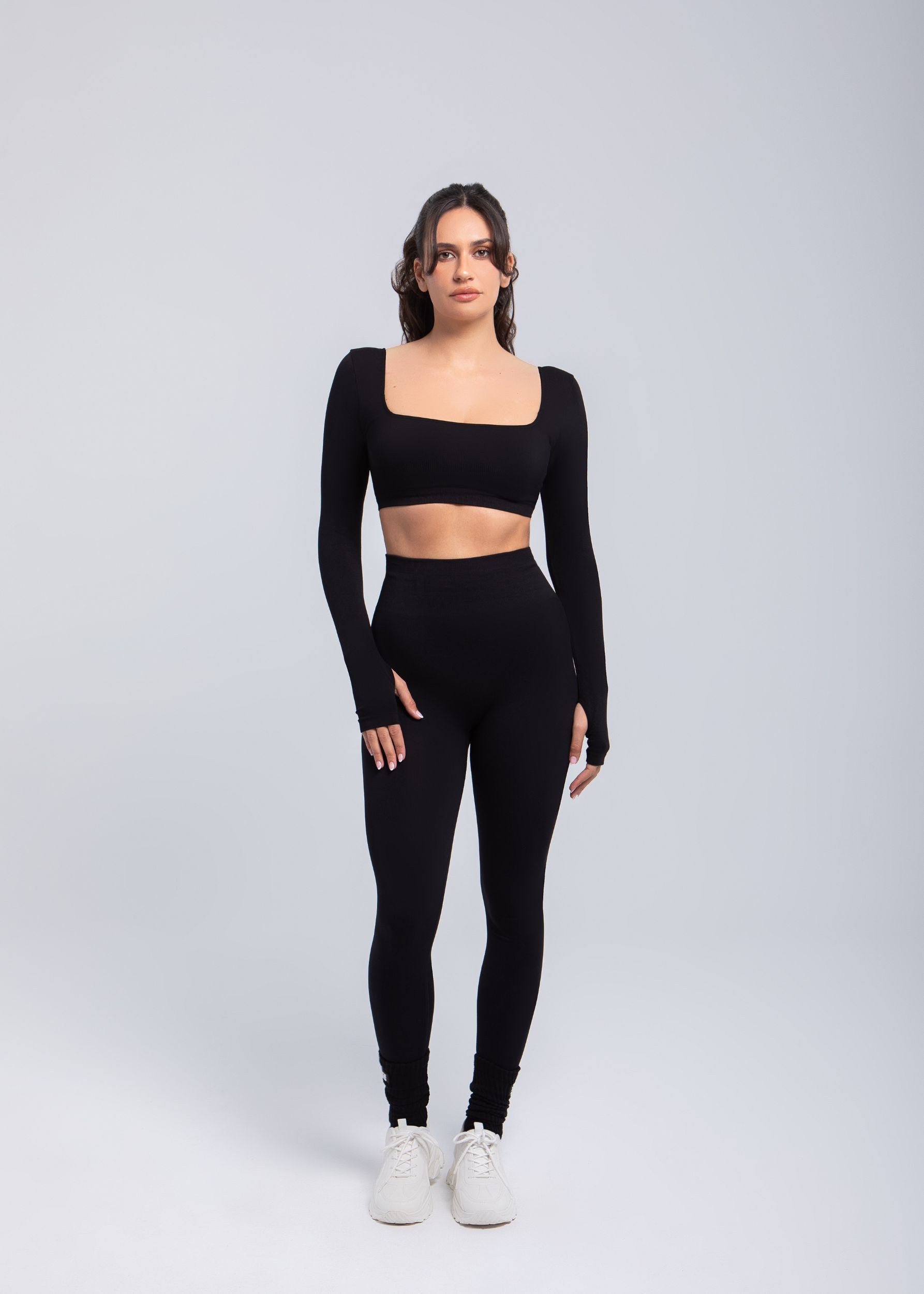 Second Skin | Sculpt Push-Up Long Sleeve Bra