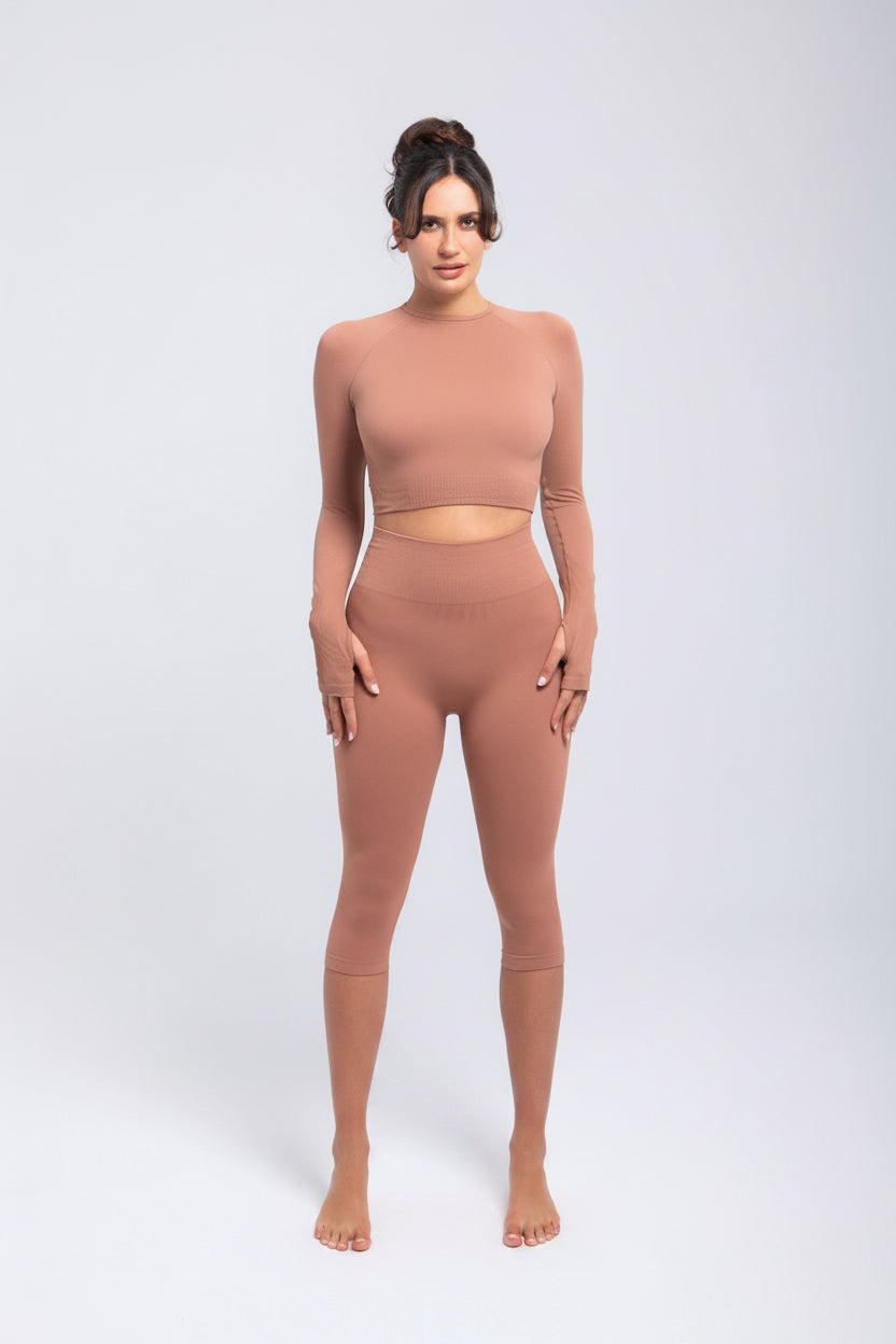Second Skin | Sculpting High-Waist Capri