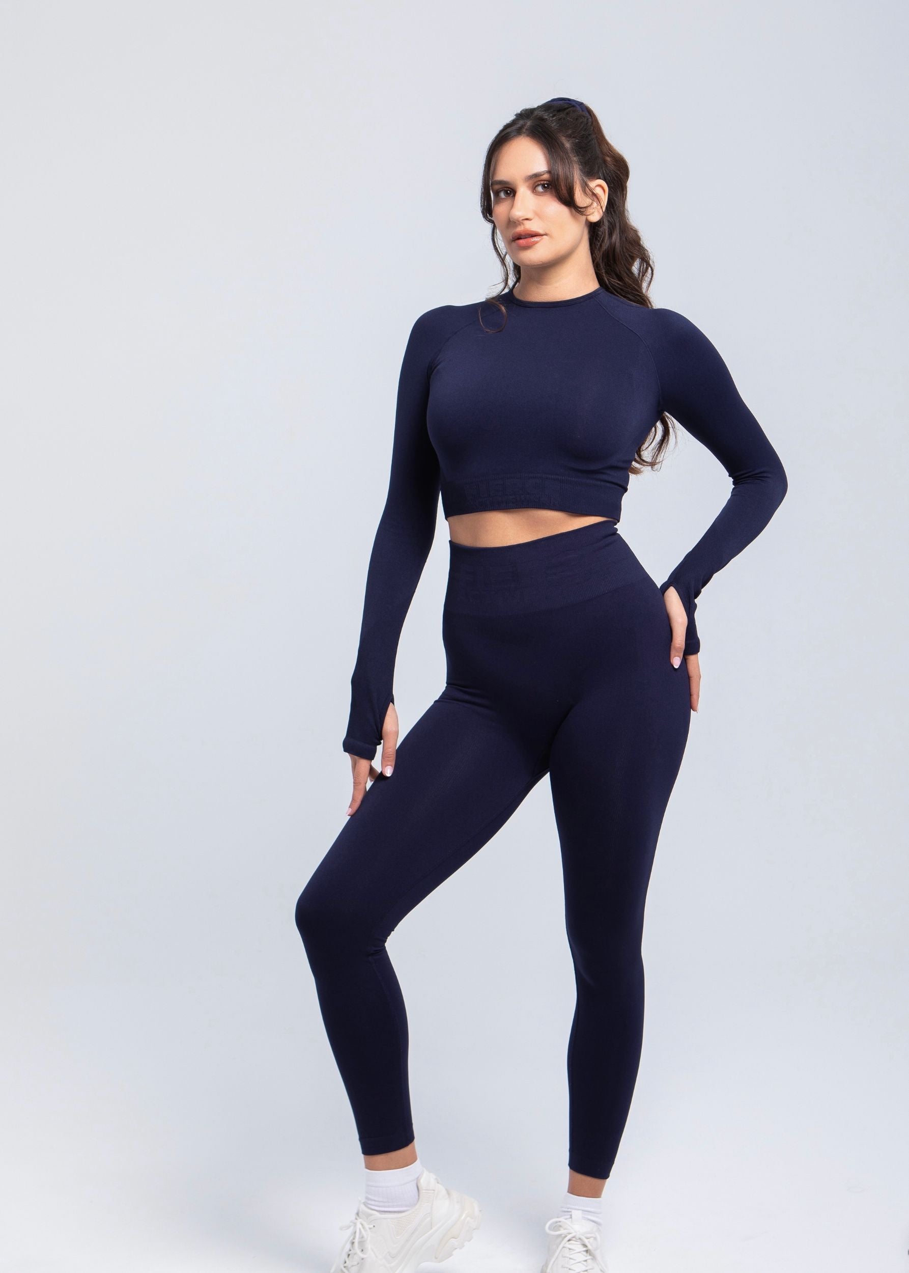 Second Skin | Long Sleeve Sculpting Crop Top
