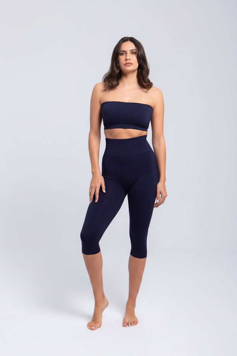 Second Skin | Sculpting High-Waist Capri