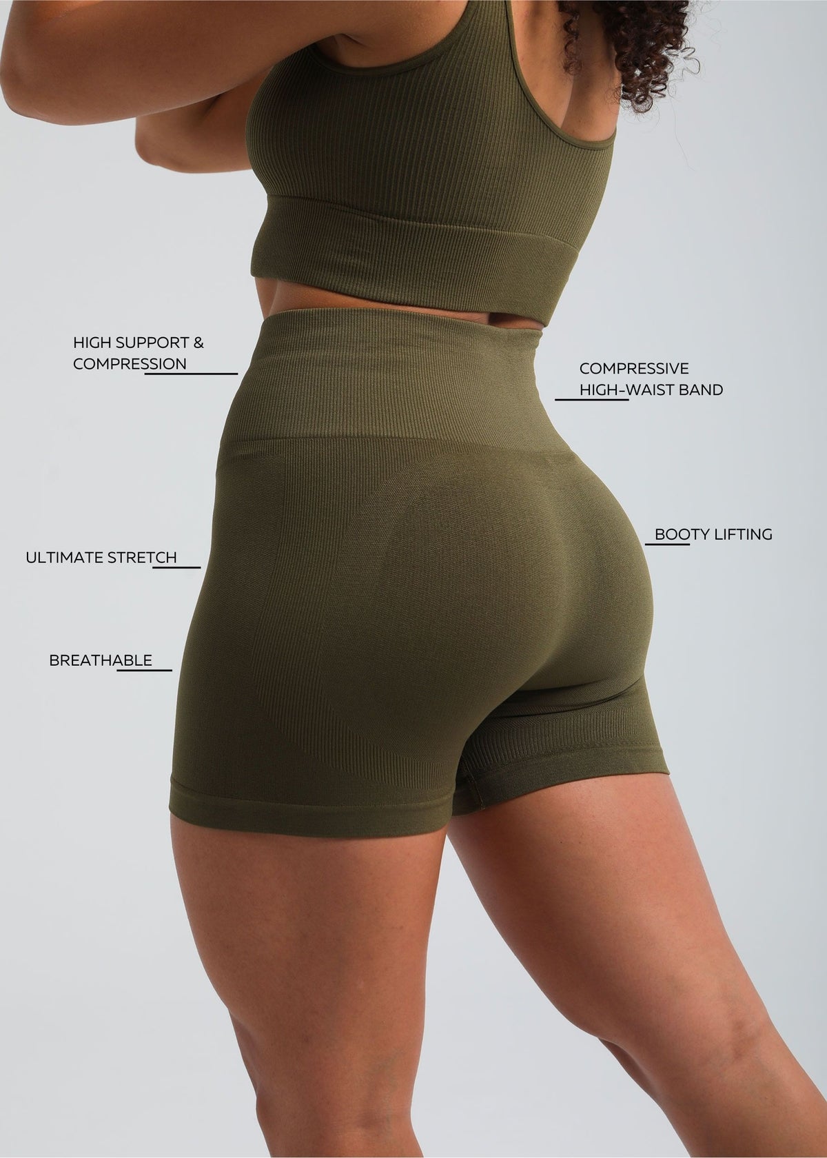 Second Skin | High-Waist Sculpting Shorts