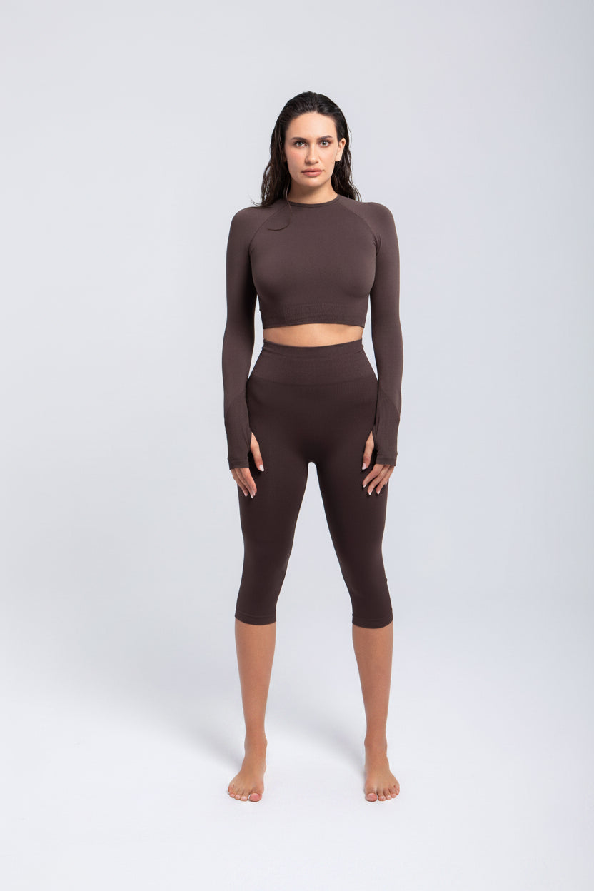 Second Skin | Sculpting High-Waist Capri
