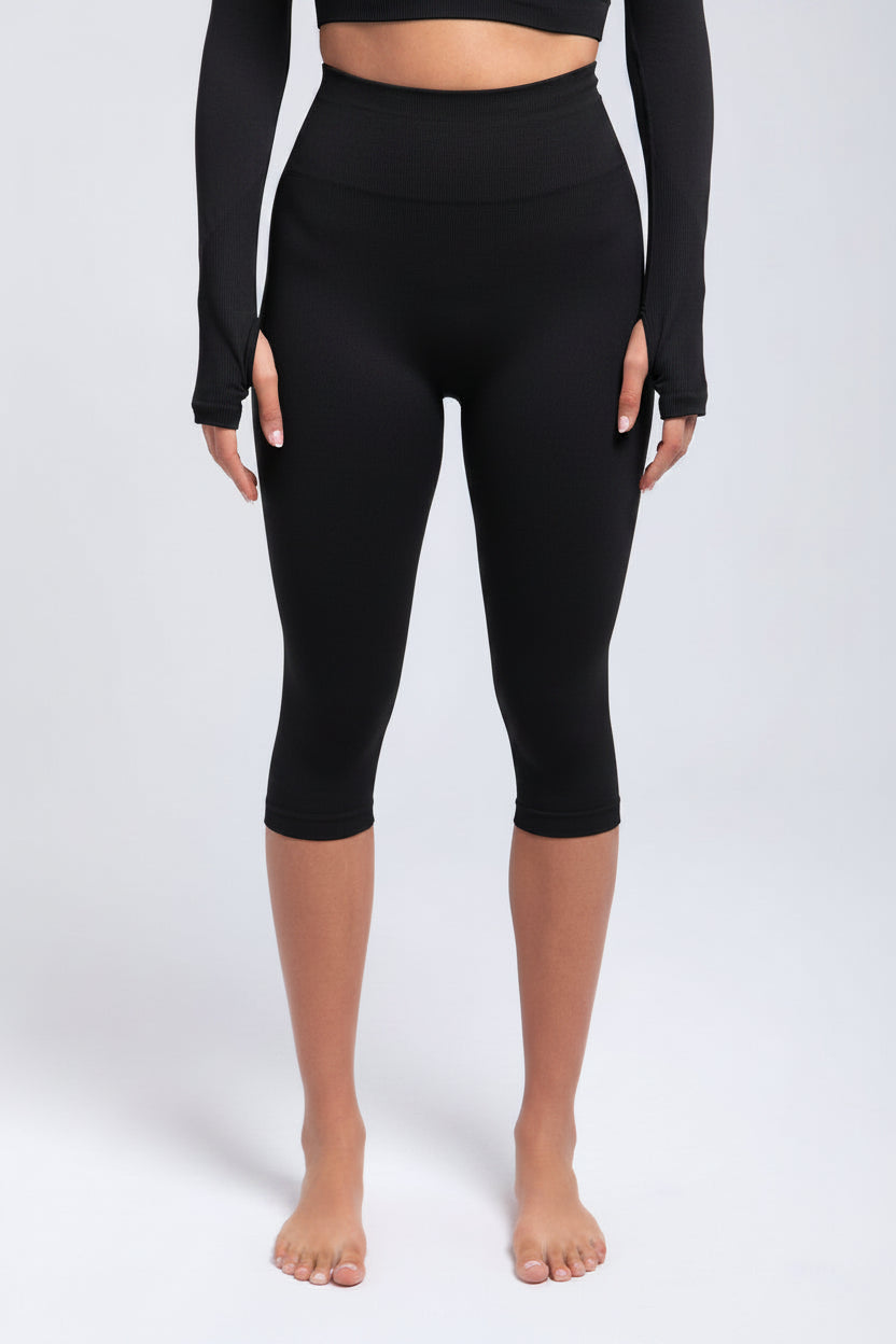 Second Skin | Sculpting High-Waist Capri